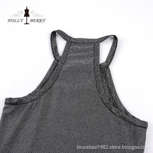 New Arrival Polyester Women Sleeveless Party Sexy Dresses
